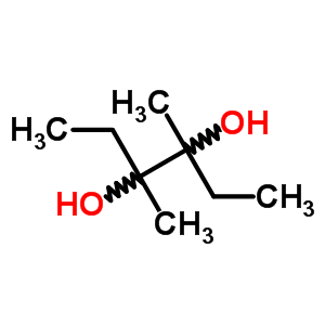 3,4-Hexanediol,3,4-dimethyl- Structure,1185-02-0Structure