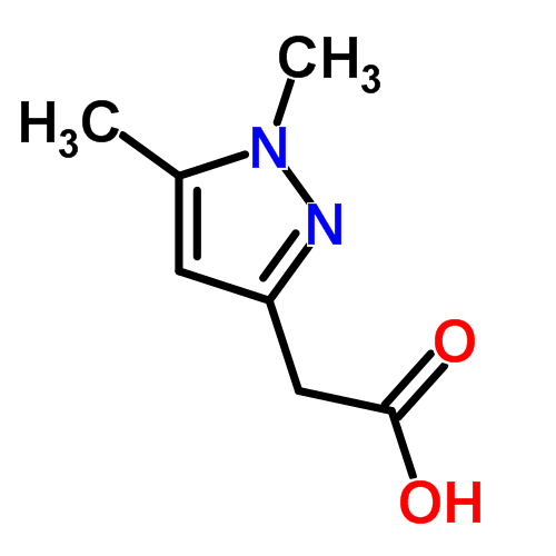 2-(1,5-Dimethyl-1h-pyrazol-3-yl)acetic acid Structure,1185292-77-6Structure