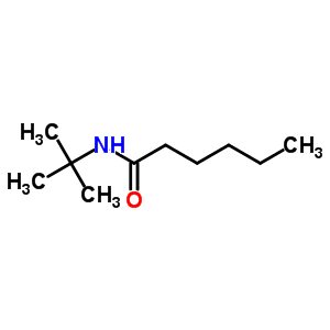 Hexanamide,n-(1,1-dimethylethyl)- Structure,1190-31-4Structure