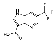 6-Trifluoromethyl-4-azaindole-3-carboxylic acid Structure,1190311-80-8Structure