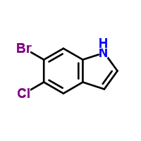 6-Bromo-5-chloro-indole Structure,1191028-50-8Structure