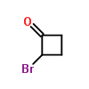 2-Bromocyclobutanone Structure,1192-01-4Structure