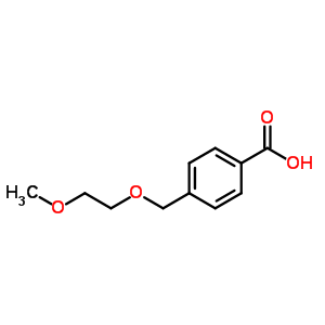 4-((2-Methoxyethoxy)methyl)benzoic acid Structure,119828-60-3Structure