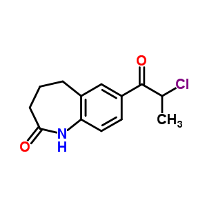 7-(2-Chloropropanoyl)-1,3,4,5-tetrahydro-1-benzazepin-2-one Structure,120223-94-1Structure