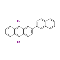 9,10-Dibromo-2-(2-naphthalenyl)anthracene Structure,1206628-35-4Structure