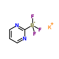 Potassiumtrifluoro(pyrimidin-2-yl)borate Structure,1206905-20-5Structure