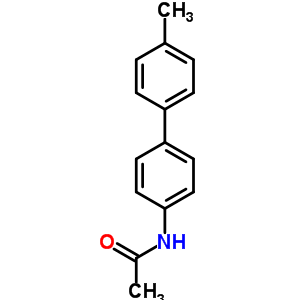 Acetamide,n-(4-methyl[1,1-biphenyl]-4-yl)- Structure,1215-21-0Structure