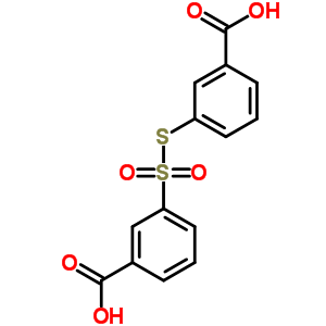 Benzoic acid,3-[[(3-carboxyphenyl)sulfonyl]thio]-(9ci) Structure,1234-18-0Structure