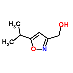 (5-Isopropylisoxazol-3-yl)methanol Structure,123770-63-8Structure