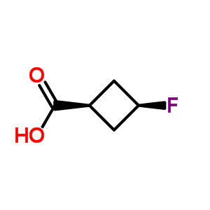 Cyclobutanecarboxylic acid, 3-fluoro-, cis- Structure,123812-78-2Structure