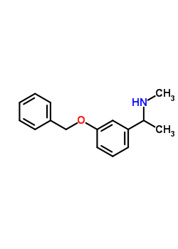 1-[3-(Benzyloxy)phenyl]-n-methylethanamine Structure,123926-66-9Structure