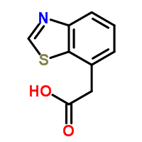 7-Benzothiazoleacetic acid Structure,1239460-80-0Structure