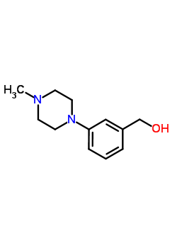 [3-(4-Methylpiperazin-1-yl)phenyl]methanol Structure,123987-13-3Structure