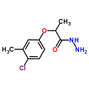 2-(4-Chloro-3-methylphenoxy)propanohydrazide Structure,125096-54-0Structure