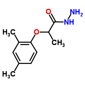 2-(2,4-Dimethylphenoxy)propanohydrazide Structure,125096-55-1Structure