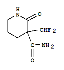 3-(Difluoromethyl)-2-oxo-3-piperidinecarboxamide Structure,126309-11-3Structure