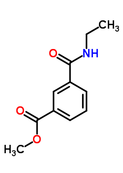 Methyl 3-(ethylcarbamoyl)benzoate Structure,126926-40-7Structure