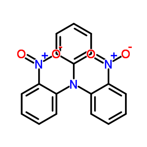 Bis-(2-nitrophenyl)phenylamine Structure,127074-39-9Structure