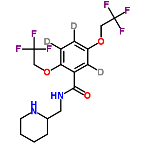 氟卡尼-d3結(jié)構(gòu)式_127413-31-4結(jié)構(gòu)式