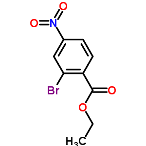 2-溴-4-硝基苯甲酸乙酯結(jié)構(gòu)式_128566-93-8結(jié)構(gòu)式