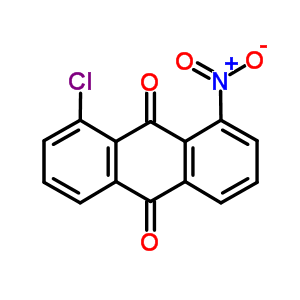 9,10-Anthracenedione,1-chloro-8-nitro- Structure,129-38-4Structure