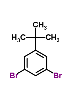 1,3-Dibromo-5-(1,1-dimethylethyl)benzene Structure,129316-09-2Structure