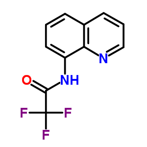 2,2,2-Trifluoro-n-(quinolin-8-yl)acetamide Structure,129476-63-7Structure