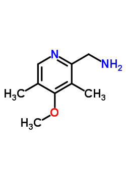 4-Methoxy-3,5-dimethyl-2-pyridinemethanamine Structure,130000-78-1Structure