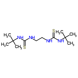 Thiourea,n,n-1,2-ethanediylbis[n-(1,1-dimethylethyl)-(9ci) Structure,13057-37-9Structure