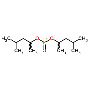 Phosphonic acid, bis(1,3-dimethylbutyl) ester Structure,13086-86-7Structure