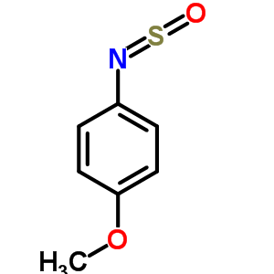 Benzenamine,4-methoxy-n-sulfinyl- Structure,13165-69-0Structure