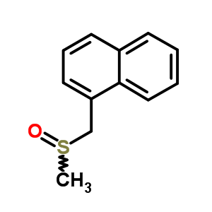 Naphthalene,1-[(methylsulfinyl)methyl]- Structure,13183-58-9Structure