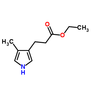 Ethyl3-(4-methyl-1h-pyrrol-3-yl)propanoate Structure,132281-90-4Structure