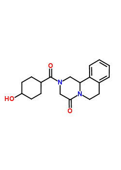 Cis-hydroxy praziquantel Structure,134924-68-8Structure