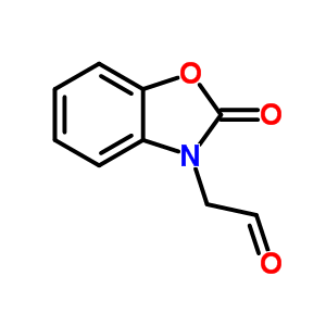 (2-Oxo-1,3-benzoxazol-3(2h)-yl)acetaldehyde Structure,13610-81-6Structure