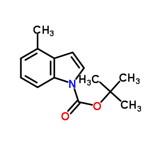 N-(boc)-4-methylindole Structure,136540-84-6Structure