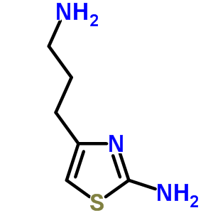 4-(3-Aminopropyl)-1,3-thiazol-2-amine Structure,136604-78-9Structure