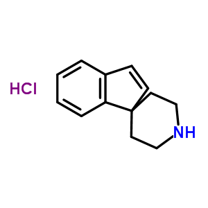 螺[茚-1,4’-哌啶]鹽酸鹽結(jié)構(gòu)式_137730-67-7結(jié)構(gòu)式