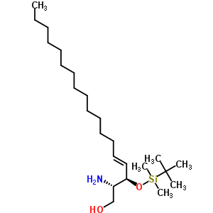 3-O-(tert-butyldimethylsilyloxy)-erythro-sphingosine Structure,137905-29-4Structure
