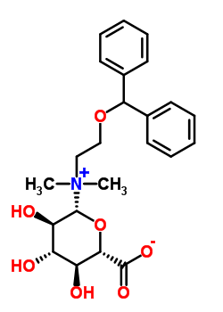 Diphenhydramine n-beta-d-glucuronide Structure,137908-78-2Structure