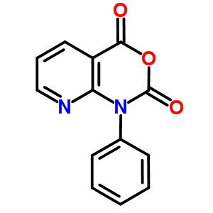 1-Phenyl-1h-pyrido[2,3-d][1,3]oxazine-2,4-dione Structure,138305-19-8Structure