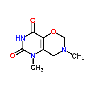 3,5-Dimethyl-3,4-dihydro-2h-pyrimido(4,5-e)(1,3)oxazine-6,8(5h,7h)-dione Structure,13922-58-2Structure