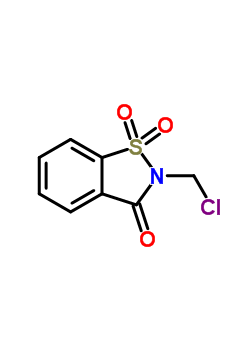 2-Chloromethyl-1,1-dioxo-1,2-dihydro-1lambda*6*-benzo[d]isothiazol-3-one Structure,13947-21-2Structure