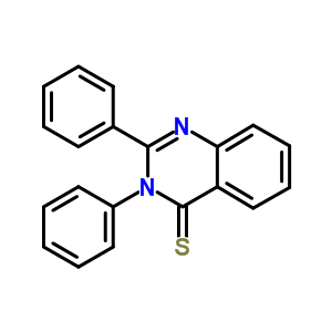 2,3-Diphenylquinazoline-4-thione Structure,13961-48-3Structure