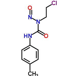 Urea, 1-(2-chloroethyl)-1-nitroso-3-p-tolyl- Structure,14009-34-8Structure