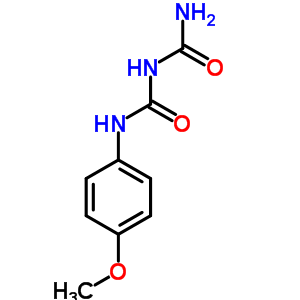 1-Carbamoyl-3-(4-methoxyphenyl)urea Structure,14032-35-0Structure