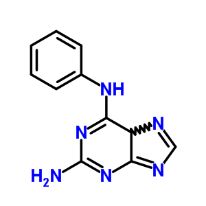 9H-purine-2,6-diamine,n6-phenyl- Structure,14051-72-0Structure