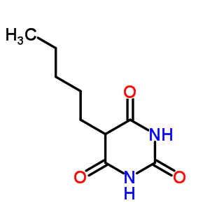 2,4,6(1H,3h,5h)-pyrimidinetrione,5-pentyl- Structure,14077-80-6Structure