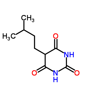 2,4,6(1H,3h,5h)-pyrimidinetrione,5-(3-methylbutyl)- Structure,14077-82-8Structure