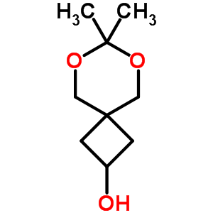 7,7-Dimethyl-6,8-dioxaspiro[3.5]nonan-2-ol Structure,141352-52-5Structure